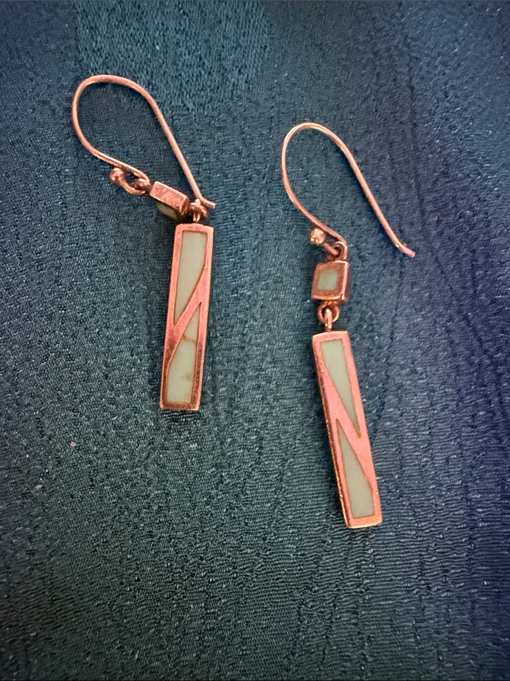 Sterling silver and turquoise earrings